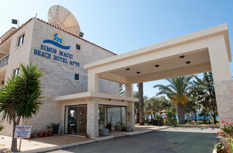 Simos Magic Beach Hotel Apts Ayia Napa Esterno foto